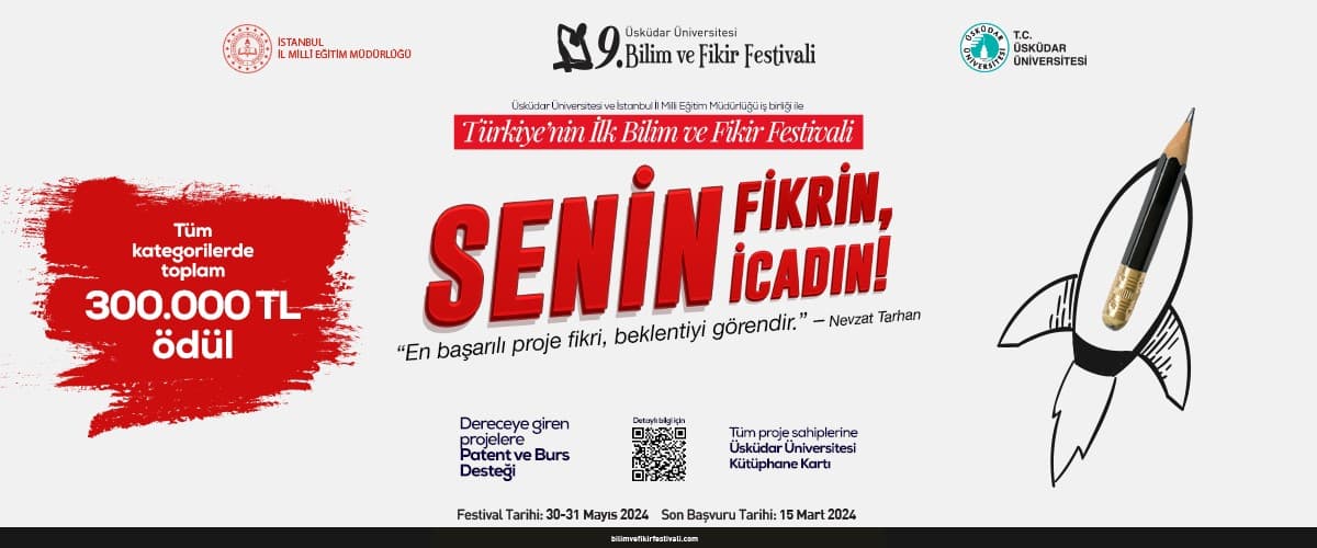 Türkiye’nin ilk bilim ve fikir festivali